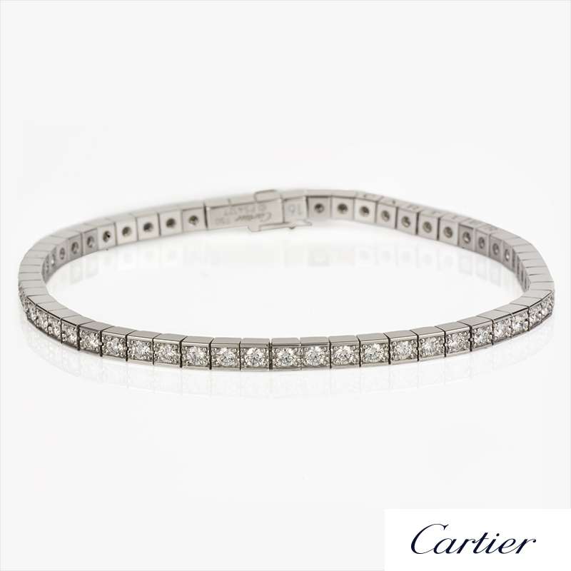 Authentic LOUIS VUITTON Diamond Bracelet #260-006-303-5988